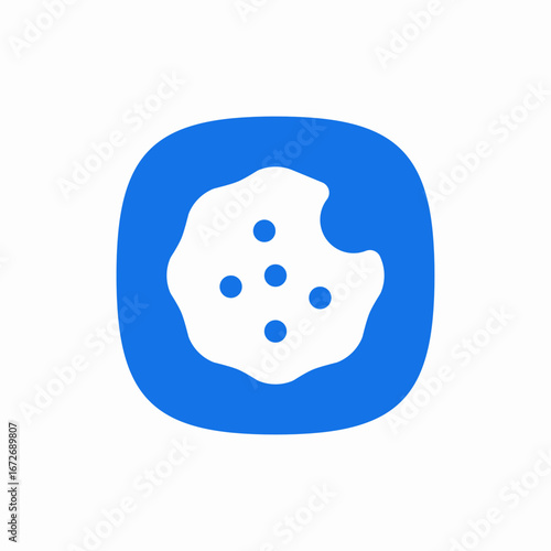 cookie website icon sign vector