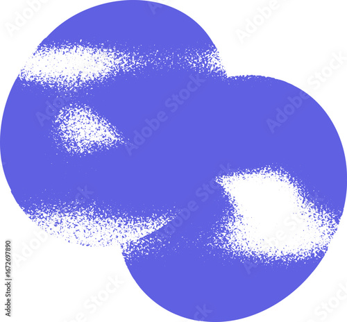 Trendy Colorful abstract form. Creative concept for design. Trendy Halftone. Figuras creativas abstractas 
