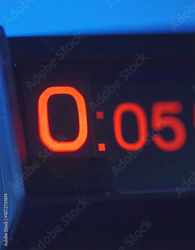 Digital timer display
