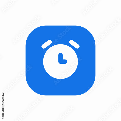 alarm clock icon sign vector