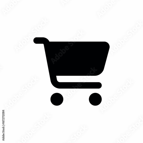 shopping cart icon sign vector