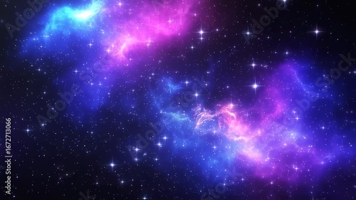 Wallpaper Mural Mesmerizing cosmic journey through the vibrant star cluster and colorful nebula landscape Torontodigital.ca