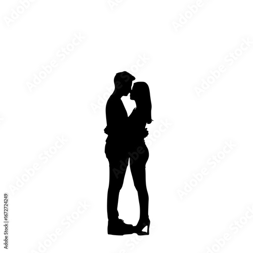 silhouette of a woman