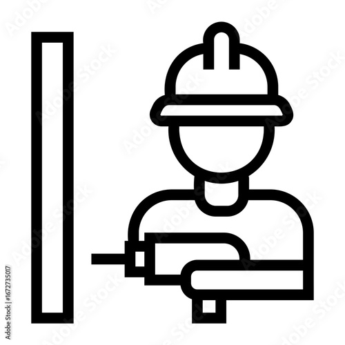 construction Line Icon