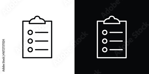 List icon vector illustration for app ui.