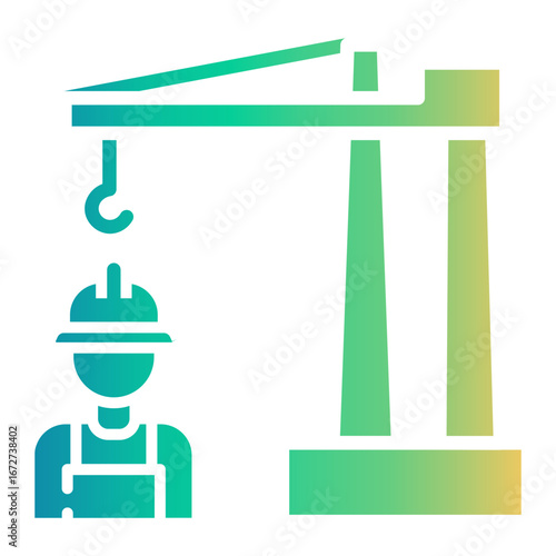 construction Gradient icon