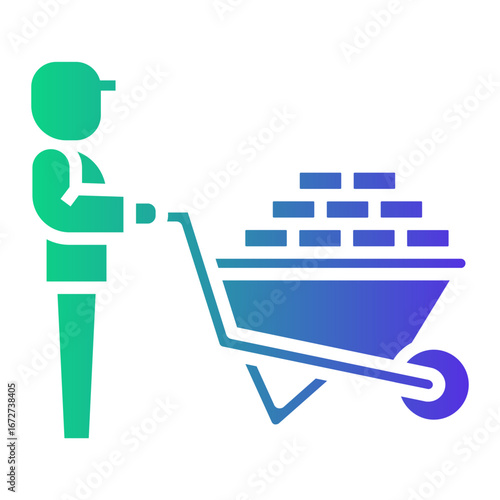 construction Gradient icon
