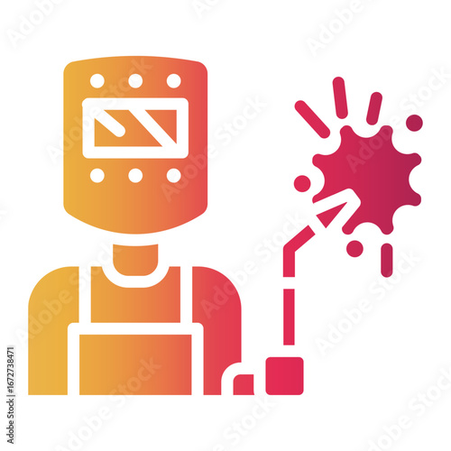 construction Gradient icon