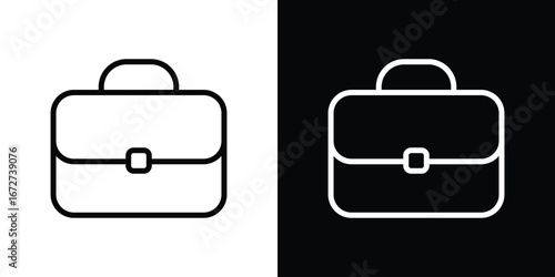 Briefcase icon vector illustration for app ui.