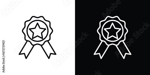 Badge icon vector illustration for app ui.