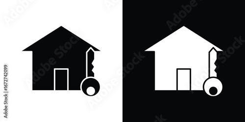 Selling or rent home icon symbol sign vector design