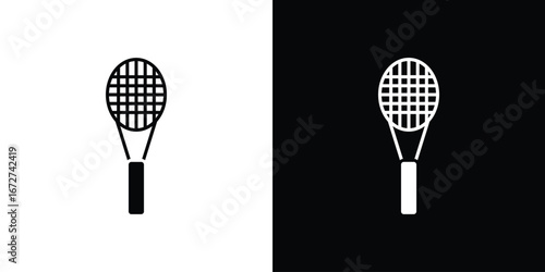 Racquet icon symbol sign vector design