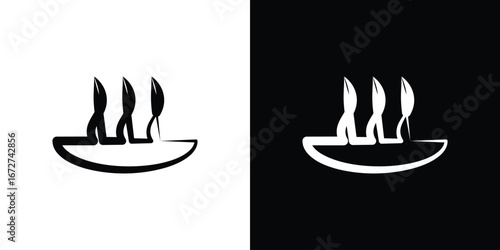 Onsen icon symbol sign vector design