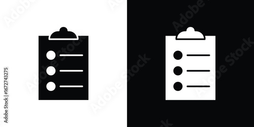 List icon symbol sign vector design