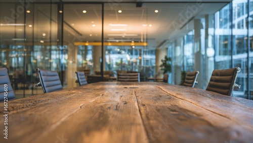 Wallpaper Mural Modern office conference table Torontodigital.ca