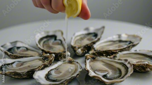 Wallpaper Mural Oysters are served with lemon Torontodigital.ca