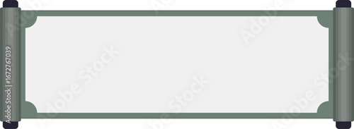 명절 두루마리 배너