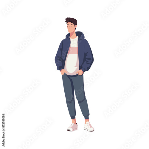 men dressed casually
