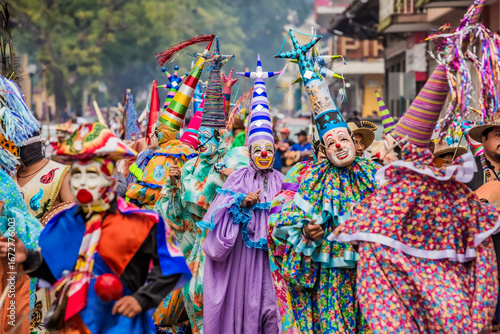 Fiestas patronales de San Jerónimo en Coatepec, Veracruz, México.