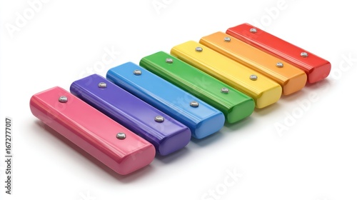 Wallpaper Mural Colorful xylophone (1) Torontodigital.ca