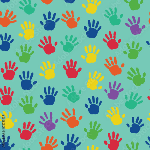 Celebrating Creativity With Colorful Handprint Art