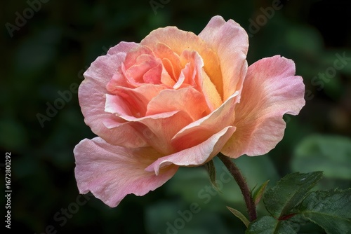 Wallpaper Mural Soft pink orange rose flower variety Torontodigital.ca