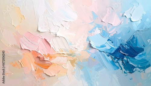 Dreamy Oil Paint Texture