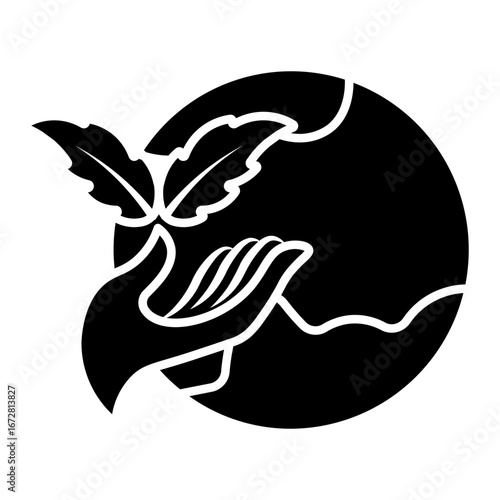 non governmental Solid icon