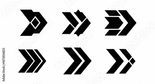 Arrow direction navigation pointer sign symbol forward right next guide indicator