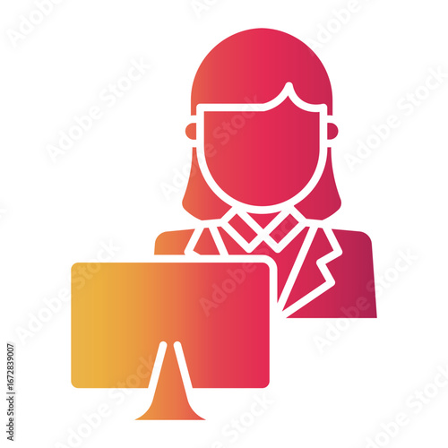 freelancer Gradient icon