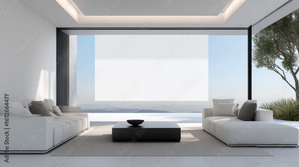 Obraz premium modern living room