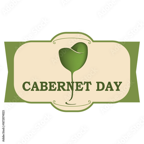 Cabernet Day sticker