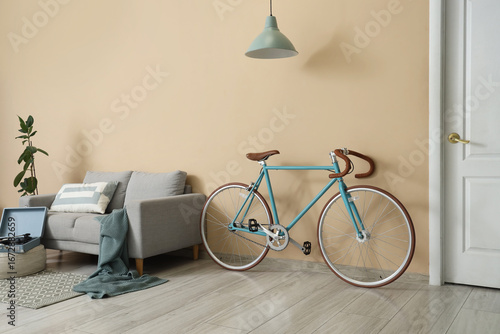 Interior of living room wit...