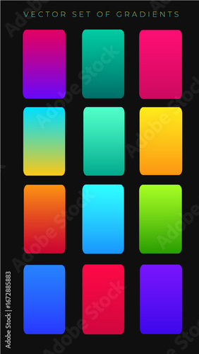 vector set of gradient