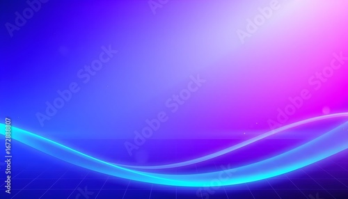 Cyberpunk_Neon_Blue Purple_Future Background