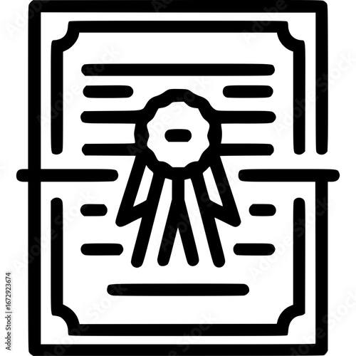 Minimalistische Auszeichnungs-Icons - 10