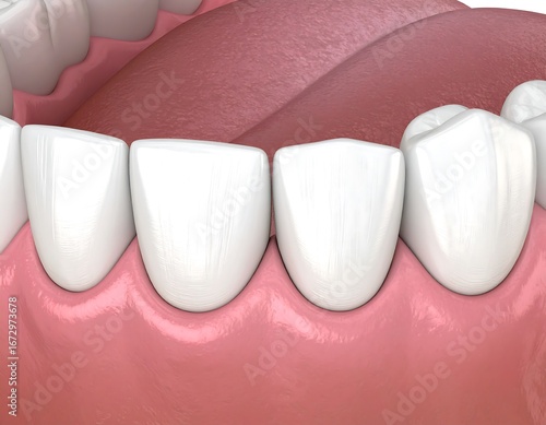 Close-up view of human teeth and gums (1)
