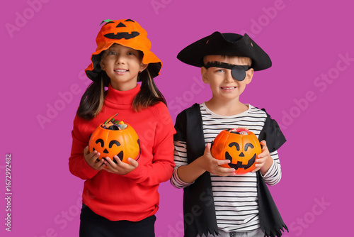 Little children dressed for...