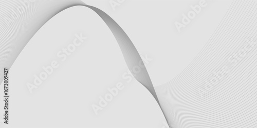 Abstract vector background with black wavy lines. EPS10