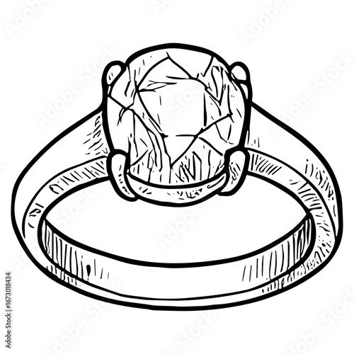Solitaire Diamond Ring
