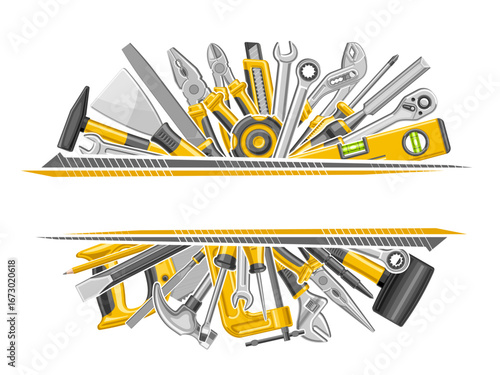 Vector Border for Handyman Tools