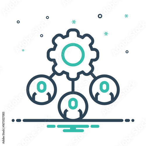 Mix icon for stakeholder engagement