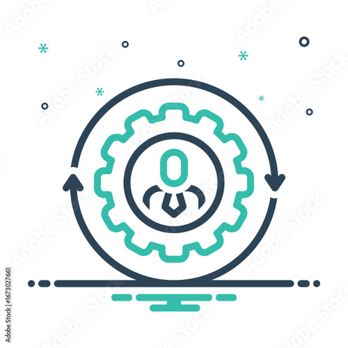 Mix icon for change management