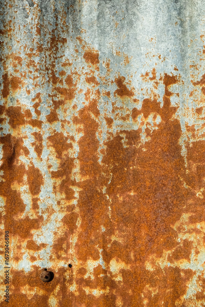 Grunge background pattern and texture of rusty tin roof. For graphic design, 3D rendering or banner background Grunge background pattern and texture of rusty tin roof. For graphic design, 3D rendering or banner background