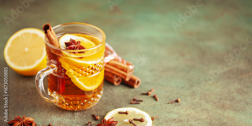 Photos Spiced drink cocktail for New Year, Christmas, winter or autumn holidays