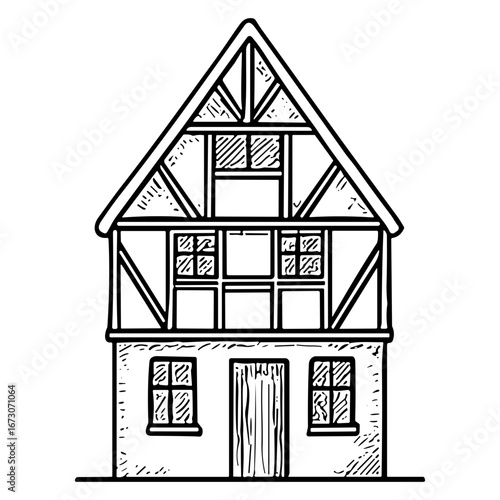 Half Timbered Cottage