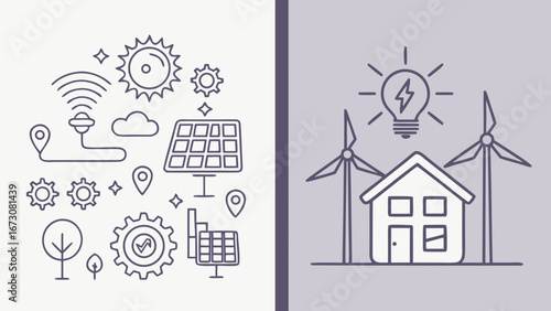 Renewable Energy Solutions for Sustainable Living and Smart Home Technology Integration