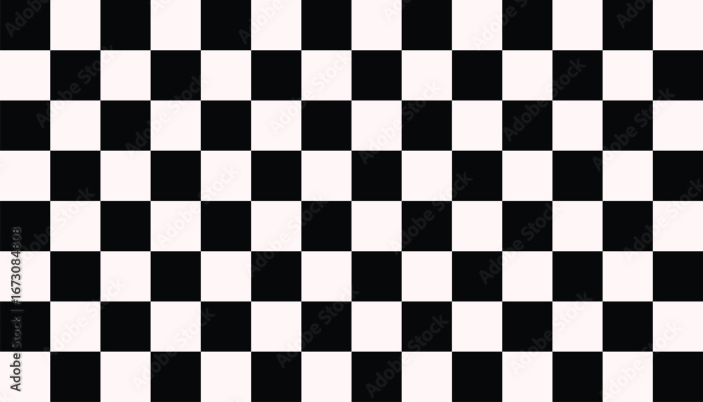 Fototapeta premium checkerboard icon vector on white background. pattern, texture, black, white, checkered, geometric, design, background, abstract, chessboard, square, tile, surface, symbol.