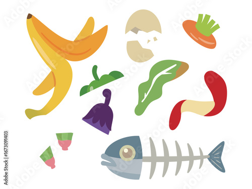 生ごみのイラスト