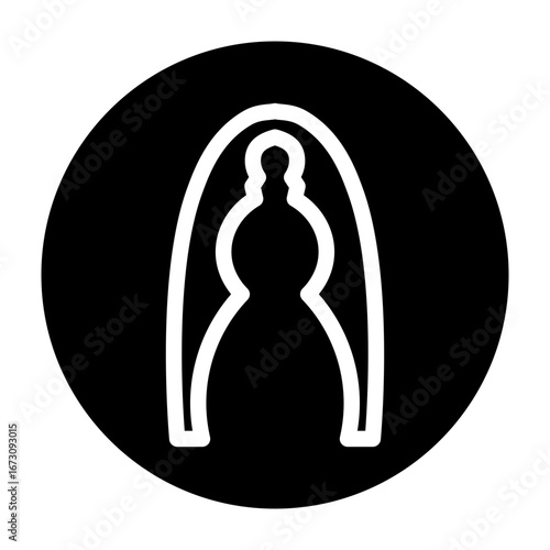 Nutcracker Vector Glyph Icon Design
